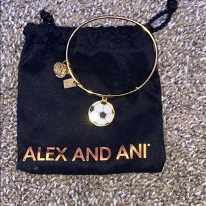 Soccer Alex and Ani bracelet